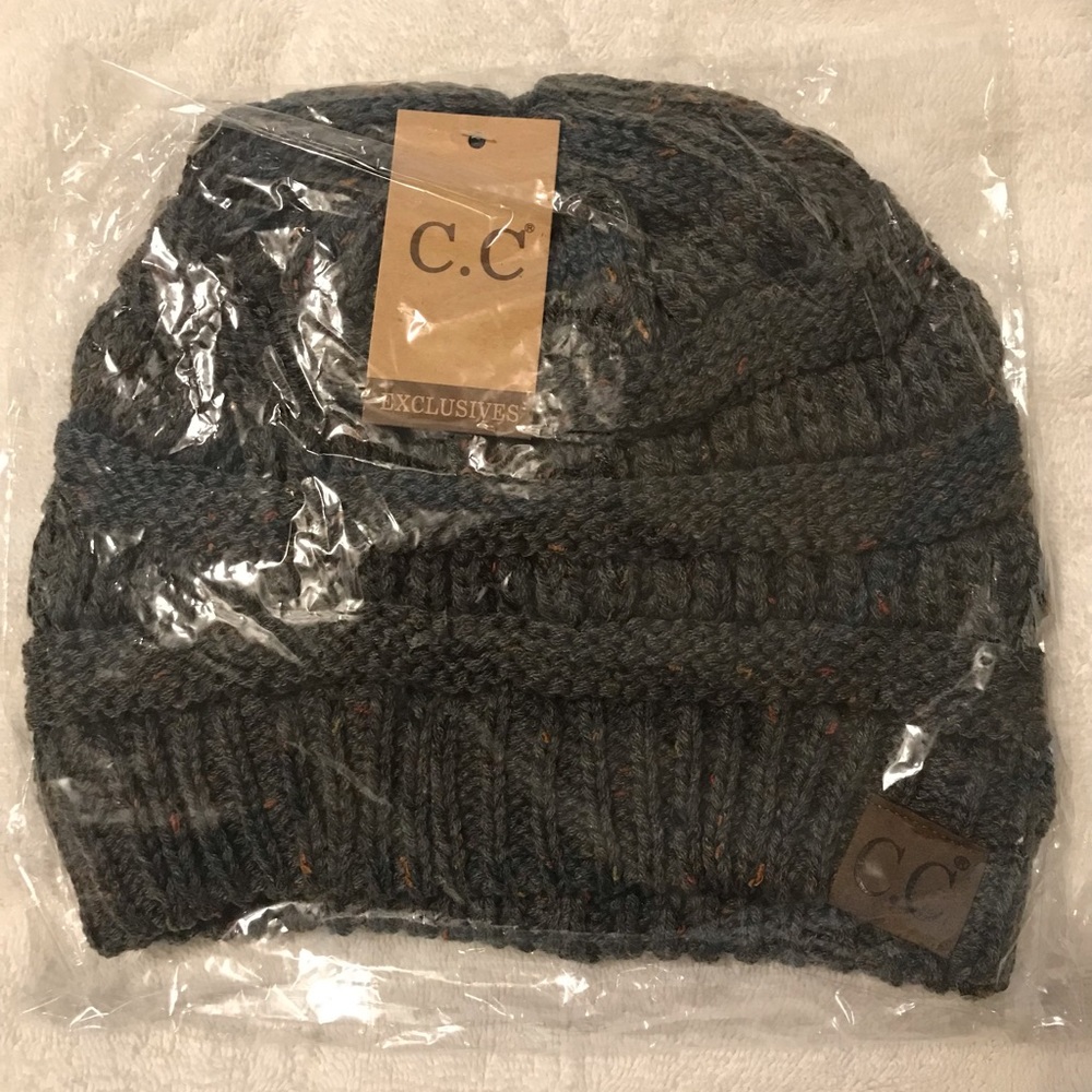 Brand new CC Beanie Women’s Hat Cable Knit Beanie